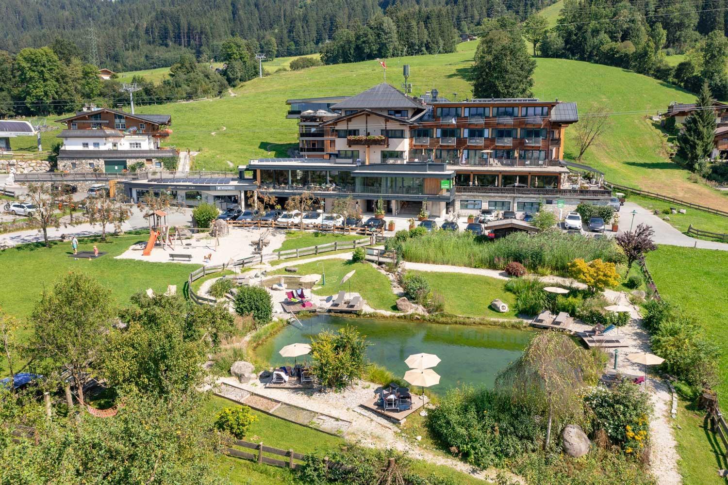 Hotel Penzinghof Oberndorf in Tirol Esterno foto